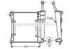 Купить AVA FORD Радіатор системи охолодження двигуна KA 1.2 08-, FIAT Fiat 500, Ford KA AVA COOLING fta2345 (фото1) подбор по VIN коду, цена 3030 грн.