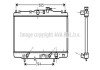 Купити AVA HONDA Радіатор сист. охолодження двиг. Accord VI 1.6/2.3 98- Honda Accord AVA COOLING hda2119 (фото1) підбір по VIN коду, ціна 3024 грн.