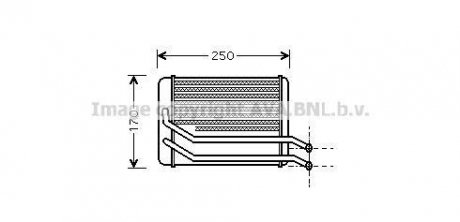 Теплообменник, Система отопления салона Hyundai Santa Fe AVA COOLING hy6118