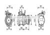 Купити Компресор кондиціонера Hyundai Tucson, KIA Sportage AVA COOLING kak145 (фото1) підбір по VIN коду, ціна 14036 грн.