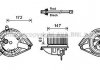 Купить Вентилятор опалювача Mercedes W901, W902, W903, W904, Sprinter AVA COOLING ms8617 (фото1) подбор по VIN коду, цена 2214 грн.