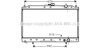 Купить Радіатор охолодження MITSUBISHI Galant VI (E3-A) (AVA) AVA COOLING mta2043 (фото1) подбор по VIN коду, цена 3170 грн.