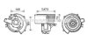 Купить AVA OPEL Вентилятор салону ASTRA G 1.4, 1.7 00-, ZAFIRA A 1.6-2.0 00- AVA COOLING ol8636 (фото1) подбор по VIN коду, цена 4258 грн.