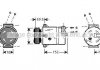 Купить Компрессор Opel Vectra, Omega, SAAB 9-3, Opel Frontera AVA COOLING olak279 (фото1) подбор по VIN коду, цена 9292 грн.