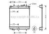 Купити AVA CITROEN Радіатор сист. охолодження C5 1,8 00- Peugeot 406, Citroen C5 AVA COOLING pea2208 (фото1) підбір по VIN коду, ціна 2483 грн.