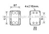 Купити Охолоджувач оливи Renault Megane, Latitude, Laguna, Espace, Scenic, Trafic, Grand Scenic, Koleos AVA COOLING rt3631 (фото1) підбір по VIN коду, ціна 3685 грн.