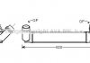 Купити Охолоджувач наддувального повітря Renault Scenic, Megane, Grand Scenic AVA COOLING rt4564 (фото1) підбір по VIN коду, ціна 4809 грн.