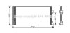 Купить AVA Радіатор кондиціонера RENAULT LAGUNA (2008) 2.0 Renault Laguna AVA COOLING rta5430d (фото1) подбор по VIN коду, цена 4016 грн.