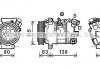 Купить Компрессор Renault Megane, Scenic, Grand Scenic AVA COOLING rtak491 (фото1) подбор по VIN коду, цена 13642 грн.