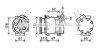 Купити Компресор кондиціонера Renault Logan (05-), Sandero (08-) 1.4i, 1.6i AVA Dacia Logan, Renault Sandero, Logan AVA COOLING rtak619 (фото1) підбір по VIN коду, ціна 9266 грн.