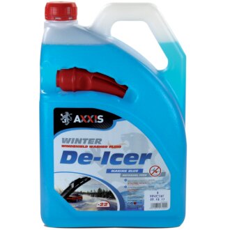 Омивач скла зимовий -22 ° C Marine blue (каністра з лейк.) 4л <> Axxis ax-2014