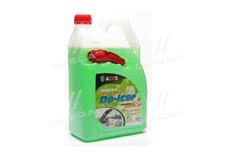 Омивач скла зимовий -22 Citrus (каністра з лейк.) 4л носик Axxis ax2103