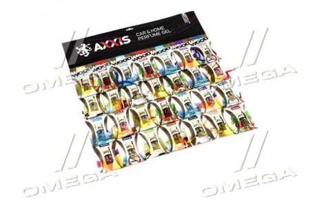 Ароматизатор "MIX Wood" на планшеті 28шт Axxis ax2112