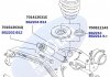 Купити Проставка пружини (задньої/верхня) VW Т4 91-03 BelGum bg2236 (фото1) підбір по VIN коду, ціна 147 грн.