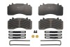 Купити Комплект гальмівних колодок, дискове гальмо, MAN TGS TGX WVA29223 Wabco MAXX22 BERAL bcv29223tk (фото1) підбір по VIN коду, ціна 7325 грн.