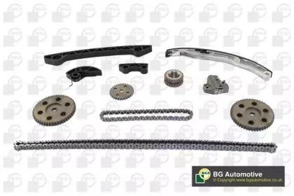 Ланцюг приводу ГРМ (Комплект) Mazda 2.3i 02-07 (з шестернями) Mazda 6, Ford Mondeo, S-Max, Land Rover Range Rover, Volvo S40, Ford C-Max, Land Rover Freelander, Ford Focus, Mazda 3, Volvo V50, Ford Fiesta BGA tc5410fk