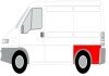 Купить Панель крила, задня Peugeot Boxer, Fiat Ducato, Citroen Jumper BLIC 6504012092531P (фото2) подбор по VIN коду, цена 1437 грн.