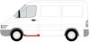 Купить Поріг передн Лів (внутрішня частина) MERCEDES SPRINTER 901, 902, 903, 904, 905 VW LT II 01.95-07.06 BLIC 6505063546041P (фото2) подбор по VIN коду, цена 769 грн.