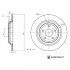 Купить FORD Гальмівний диск FOCUS IV 1.0-2.3 18- BLUE PRINT adbp430017 (фото3) подбор по VIN коду, цена 1473 грн.