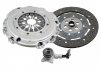 Купити Комплект зчеплення Ford Focus/Kuga 2.0 TDCi 08- (d=240mm) (+вижимний) Ford Mondeo, Galaxy, S-Max, C-Max, Focus, Volvo V70, Ford Kuga, Volvo C70, S80 BLUE PRINT adf1230120 (фото1) підбір по VIN коду, ціна 5164 грн.