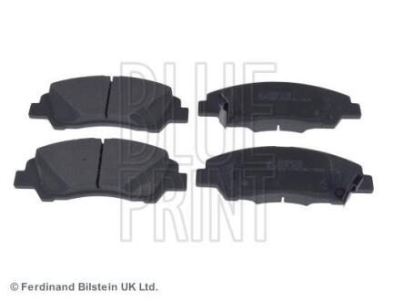 HYUNDAI гальмів.колодки передн.i10 08- BLUE PRINT adg042158