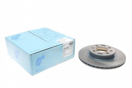 Диск тормозной (передний) Hyundai i20 1.2 16V 08-14 (256mm) (с покрытием) Hyundai I10, I20 BLUE PRINT adg043152