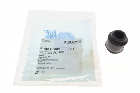 Сайлентблок рычага (заднего/снизу/снаружи) Hyundai Accent II 1.3-1.6 98-17 BLUE PRINT adg08008