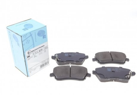Комплект гальмівних колодок з 4 шт. дисків Suzuki Swift, Nissan Micra BLUE PRINT adk84236
