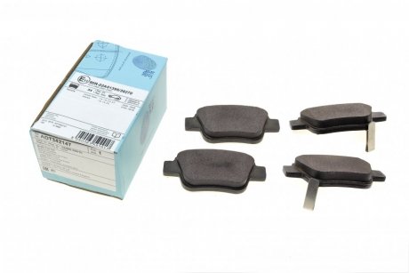 Комплект тормозных колодок из 4 шт. дисков Toyota Avensis, Corolla, Previa BLUE PRINT adt342147