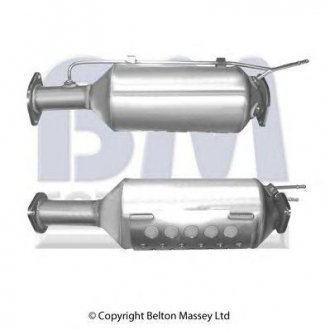 Фільтр сажевий Ford Focus 2.0 TDCi/Volvo C30/C70/S40/S80/V50/V70 2.0D 04-15 (Euro 4) BM CATALYSTS bm11006