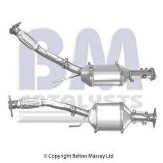 Сажовий фільтр NISSAN QASHQAI I, X-TRAIL II 2.0D 02.07-12.13 BM CATALYSTS bm11059