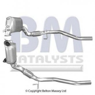 Фільтр сажовий VW Caddy 1.9/2.0TDI 04-10 BM CATALYSTS bm11118