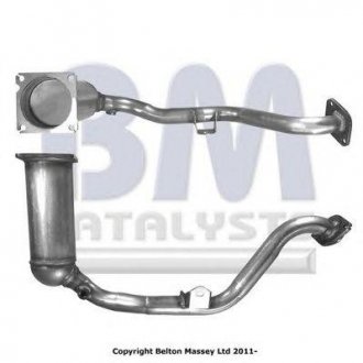 Каталізатор вихлопної системи Citroen C4/Peugeot 307 1.6 16V 00-12 Peugeot 307 BM CATALYSTS bm91635h