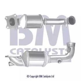 Каталізатор вихлопної системи Citroen C1/C3/C4/Peugeot 108/2008/301/308 1.0/1.2 VTi 12- Peugeot 208, Citroen C-Elysee, C3, Peugeot 2008, 308, Citroen C1, C4, Peugeot 108, Opel Crossland X BM CATALYSTS bm91784h