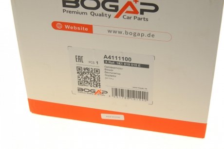 Вентилятор печки BOGAP a4111100