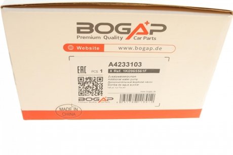 Насос системы охлаждения (дополнительный) BOGAP a4233103