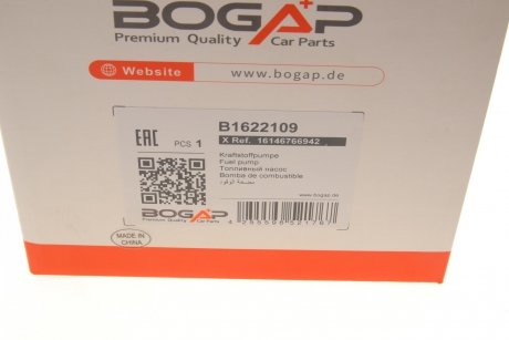 Насос топливный BOGAP b1622109