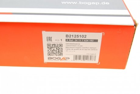 Фільтр АКПП BMW 3 (F30/F80)/ 5 (F10/F11)/ 7 (F01/F02/F03/F04) (N47/N20/N55/N57) BOGAP b2125102