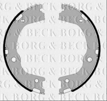 Гальмівні колодки барабанні BORG & BECK bbs6466