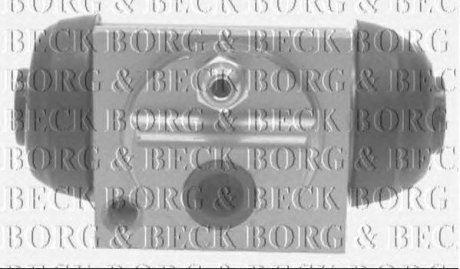 Циліндр задній гальмівний BORG & BECK bbw1932