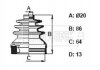 Купити Пильовик приводного валу кт Renault Megane, Citroen C3, Renault Scenic, Peugeot 208, Renault Grand Scenic, Peugeot 207, Renault Twingo BORG & BECK bcb6157 (фото1) підбір по VIN коду, ціна 245 грн.