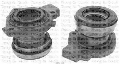 Подшипник выжимной BORG & BECK bcs188