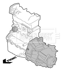 Купити Подушка двигуна Citroen Berlingo, Peugeot Partner BORG & BECK bem4411 (фото1) підбір по VIN коду, ціна 2192 грн.