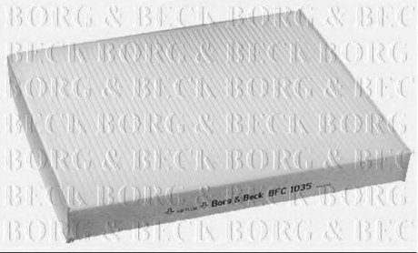 Фільтр салону BORG & BECK bfc1035