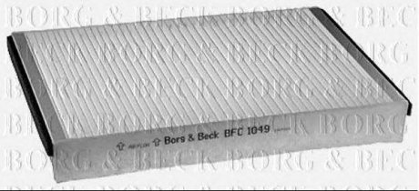 Купити - Фільтр салону Land Rover Freelander, Volvo V60, V70, XC60, S60, Land Rover Range Rover, Volvo S80, XC70 BORG & BECK bfc1049 (фото1) підбір по VIN коду, ціна 349 грн.