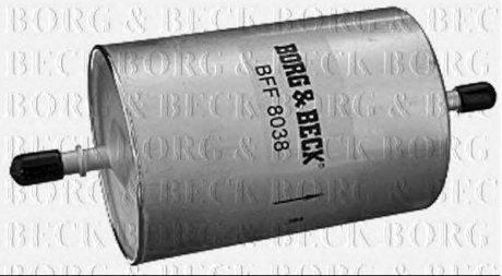 Фільтр палива BORG & BECK bff8038