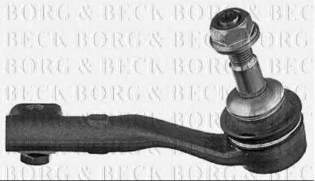 Наконечник рулевой тяги передний, правый BORG & BECK btr5873