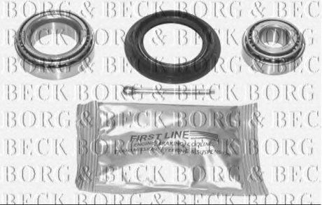Комплект підшипника ступиці BORG & BECK bwk026