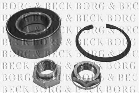 Фото - Комплект підшипника ступиці BORG & BECK bwk084 - Комплект підшипника ступиці BORG & BECK bwk084