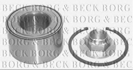 Підшипник маточини BORG & BECK bwk1046